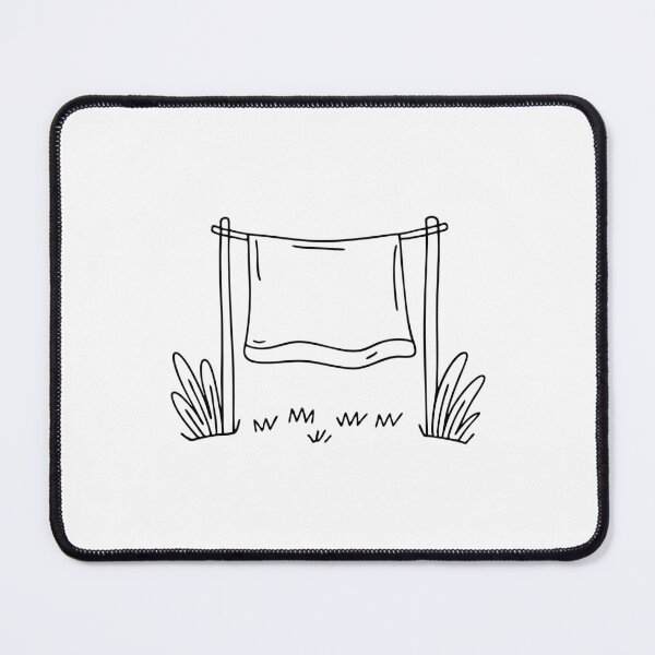 Item preview, A sheet hanging loosely from a clothesline in the backyard designed and sold by rasagamastore.