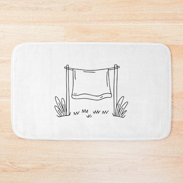 Item preview, A sheet hanging loosely from a clothesline in the backyard designed and sold by rasagamastore.