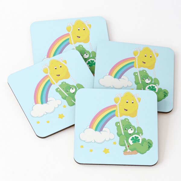 Item preview, Good Luck Bear Swinging Around - Carebears designed and sold by ShopPoxy.