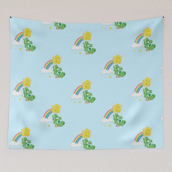 Item preview, Good Luck Bear Swinging Around - Carebears designed and sold by ShopPoxy.