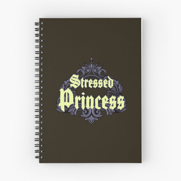 Item preview, Stressed Princess - Dark Crown White designed and sold by LauziCods.