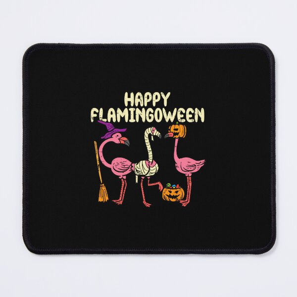 Item preview, Happy Flamingoween Witch Pumpkin Mummy Flamingo Halloween designed and sold by ijksqemis58.
