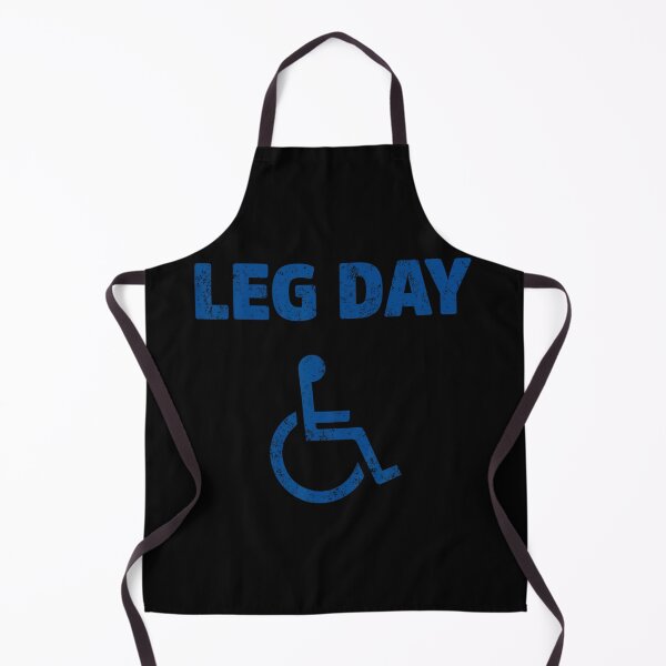 Item preview, Leg Day Funny Handicap Workout and Gym designed and sold by rnuiieye66.