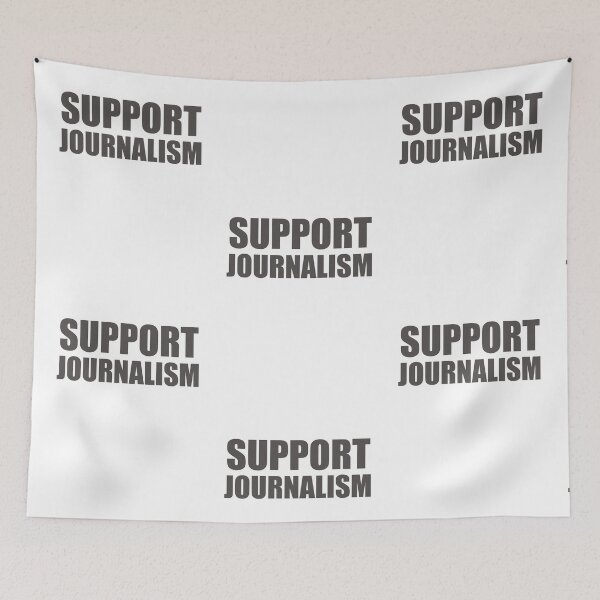 Item preview, Support Journalism designed and sold by ResistNow.