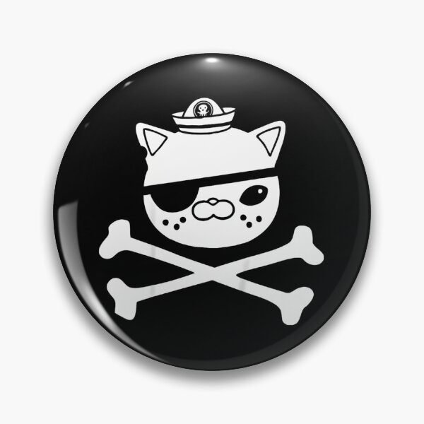 Item preview, Kwazii Cute Funny Pirate Cat Kids Tee 		 designed and sold by clxckourged83.