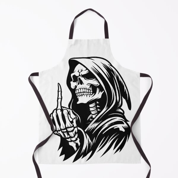 Item preview, Grim Reaper Grunge Skull Dark Gothic Brush Art designed and sold by DamianRoy88.