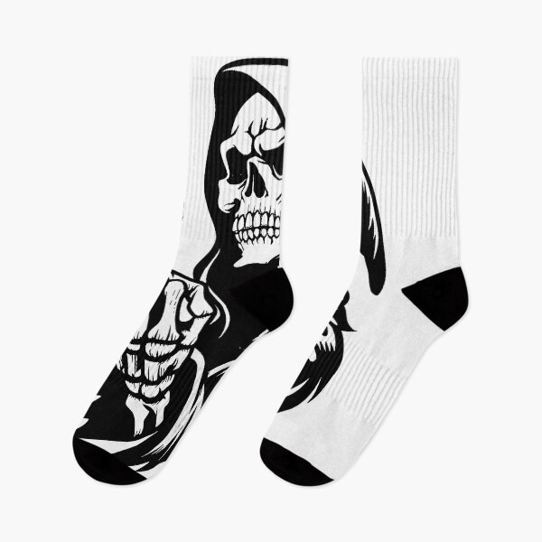 Item preview, Grim Reaper Grunge Skull Dark Gothic Brush Art designed and sold by DamianRoy88.