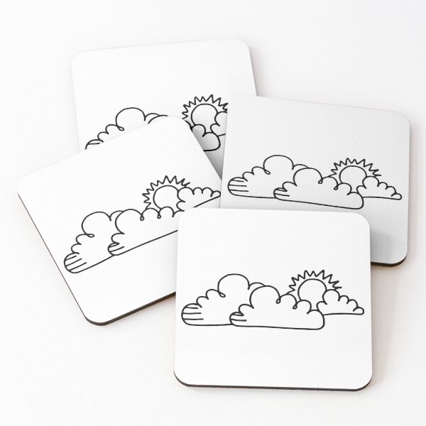 Item preview, A row of clouds moving slowly across the sky designed and sold by rasagamastore.