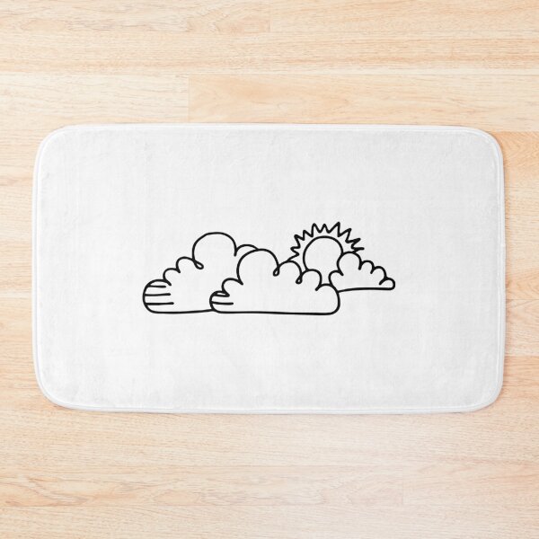 Item preview, A row of clouds moving slowly across the sky designed and sold by rasagamastore.