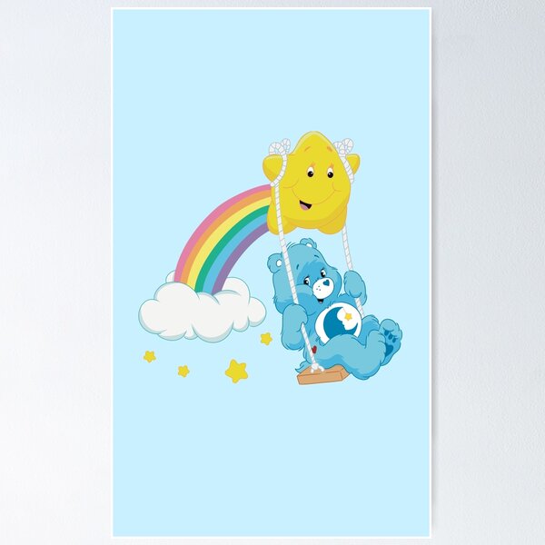 Item preview, Bed Time Bear Swinging Around - Carebears designed and sold by ShopPoxy.
