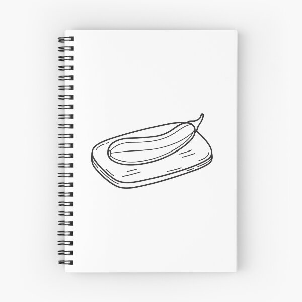 Item preview, A snake gourd resting on a chopping board designed and sold by rasagamastore.