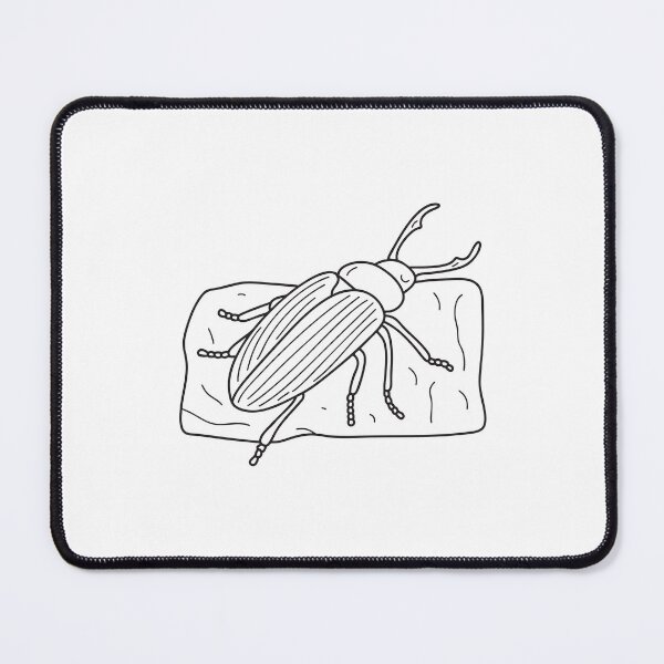 Item preview, A snout beetle sitting still on a stone surface designed and sold by rasagamastore.