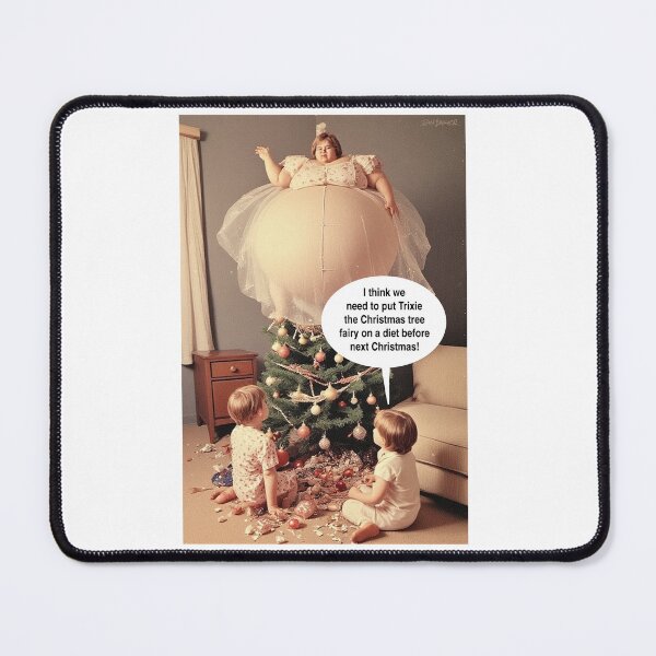 Item preview, Christmas Fairy Needs to Diet! designed and sold by IanBakerToons.