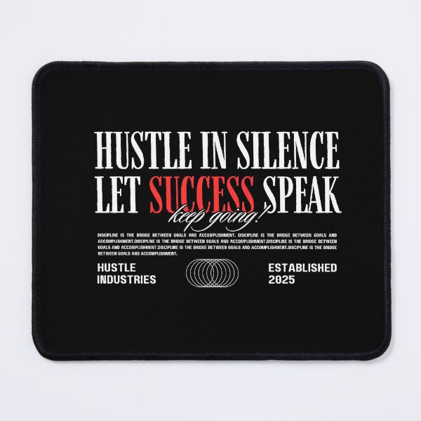 Item preview, Hustle In Silence designed and sold by WarriorsArmour.