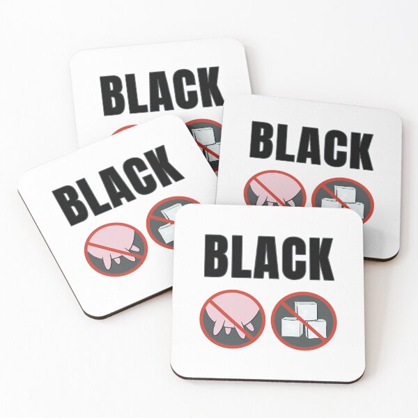 Item preview, Strong Black No Cream No Sugar - Funny Coffee Quotes  	 designed and sold by gatpbkonnyb21.