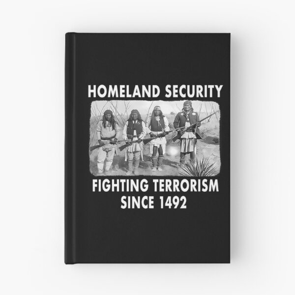 Aperçu de l'œuvre Sécurité intérieure, lutte contre le terrorisme depuis 1492 T-shirt autochtone créée et vendue par eujlyawiccg44.