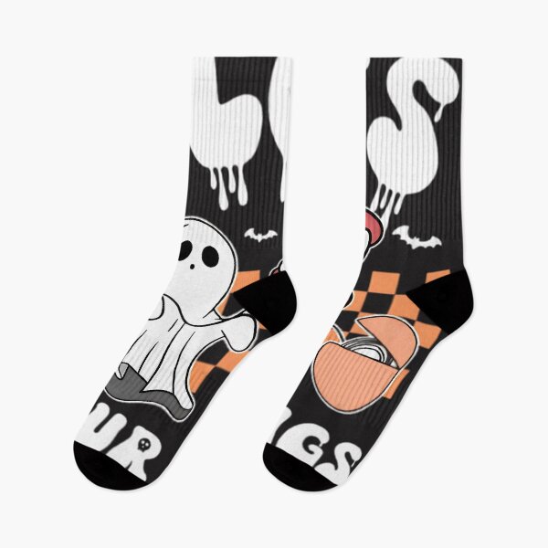 Item preview, Funny Halloween Ghost Shirt – Floss Your Fangs Vampire Teeth Design designed and sold by HiranoKeisukepm.