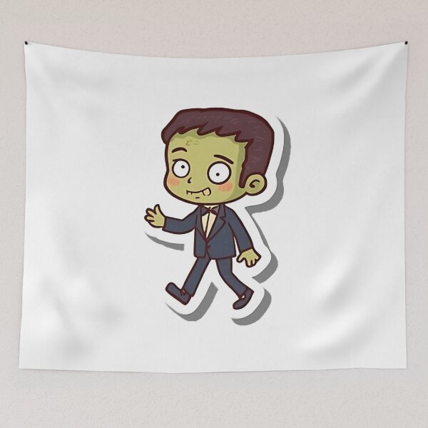 Item preview, Friendly Mr. Zombie T-Shirt designed and sold by Fun Harmonics.