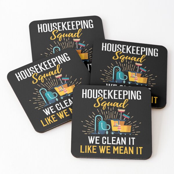 Item preview, Housekeeping 	 Humor Cleaning Squad Housekeeper 	 		 designed and sold by idjhgiczw30.