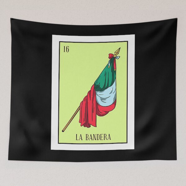 Item preview, La Bandera Lottery Card 	 The Flag Card Mexican Lottery 		 designed and sold by clxckourged83.