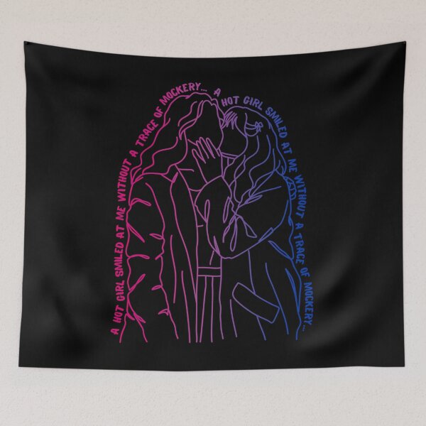 Item preview,  'A Hot Girl Smiled At Me' (Heathers 2 Bi Flag)  designed and sold by MegaMcquown.