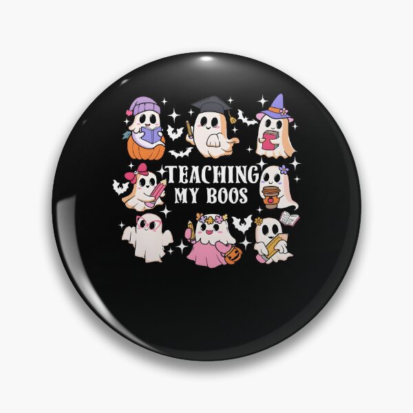 Item preview, Teaching My Boos Halloween Teacher, Cute Ghost Teacher designed and sold by Torionrad.