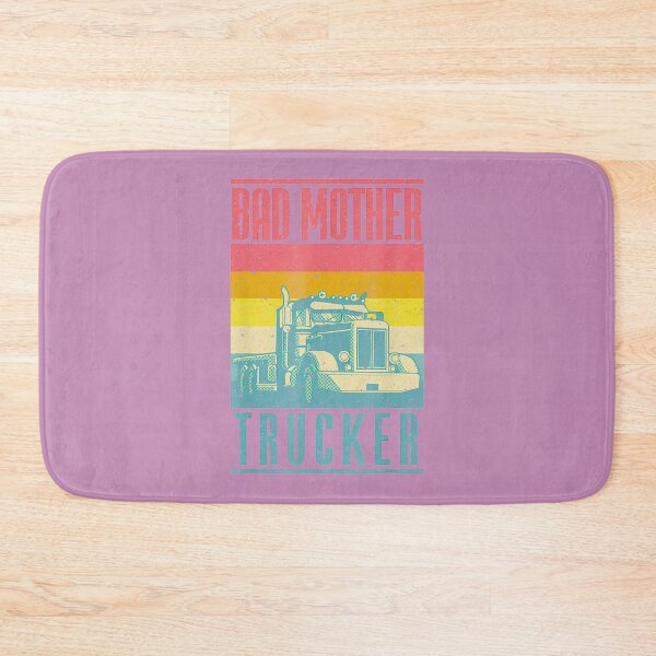 Item preview, Bad Mother Trucker Retro Vintage Semi Truck Driver By Merch, Limited Edition, Perfect Gift For You  designed and sold by Alyssa Riddle.