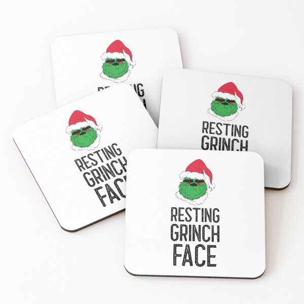 Item preview, Resting Grinch Face designed and sold by selenaannah.