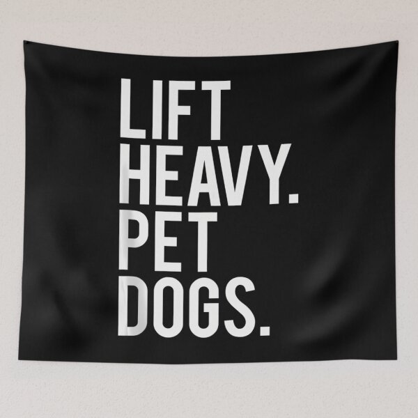 Item preview, Lift Heavy Pet Dogs Funny Gym Workout 	 For Weight Lifter 		 designed and sold by wxbqafzu35.