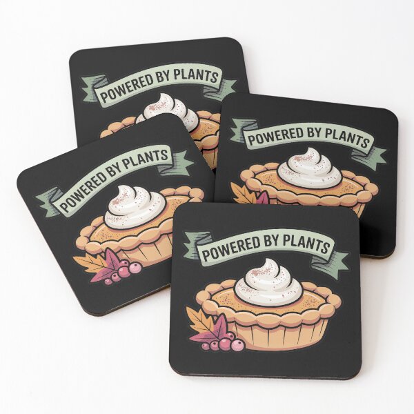 Item preview, Powered by Plants Pumpkin Pie • Vegan Thanksgiving Dessert designed and sold by Blok45.