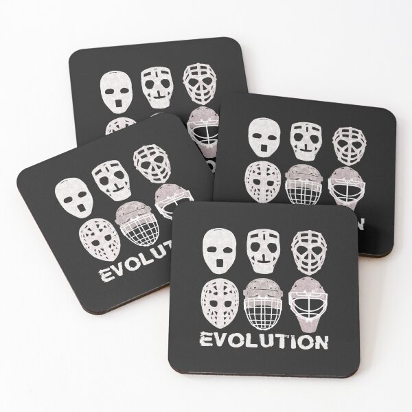 Item preview, Hockey Goalie Mask Evolution History of Goaltender Protection designed and sold by MarkShank.