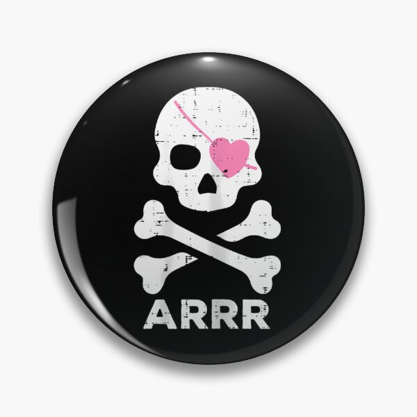 Item preview, Arrr Pirate Heart Eyepatch Halloween 	 Toddler 	 Kids 		 designed and sold by xpgokbwznuo69.