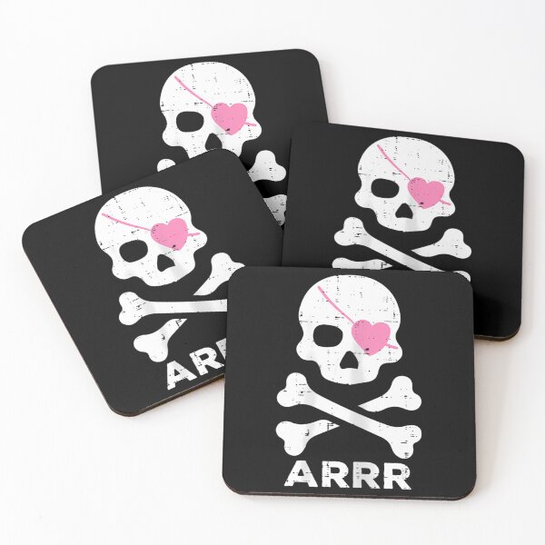 Item preview, Arrr Pirate Heart Eyepatch Halloween 	 Toddler 	 Kids 		 designed and sold by xpgokbwznuo69.