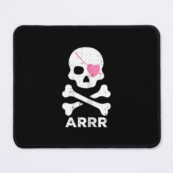 Item preview, Arrr Pirate Heart Eyepatch Halloween 	 Toddler 	 Kids 		 designed and sold by xpgokbwznuo69.