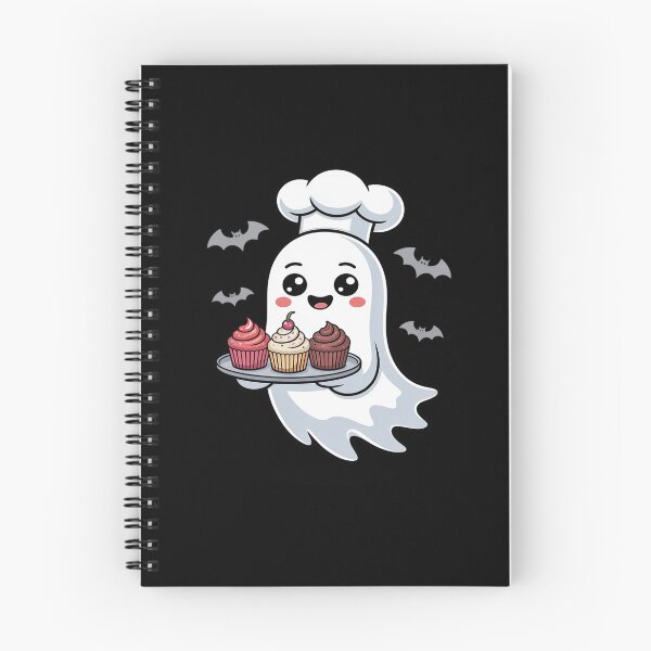 Item preview, Cute Ghost Chef Baker Halloween Spooky Baking Costume designed and sold by KingsLife1994.