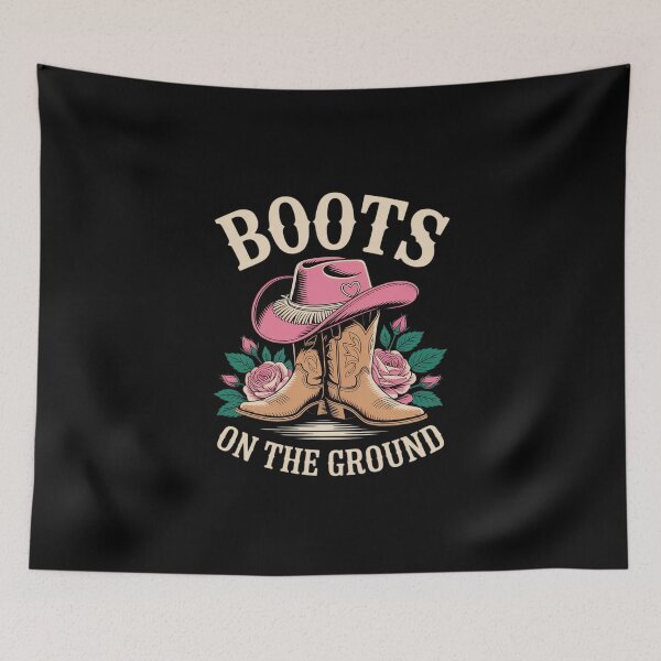 Item preview, Cute Pink Cowboy Boots Feminine Style for Everyone designed and sold by KingsLife1994.