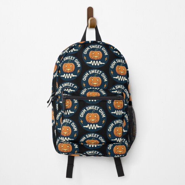 Item preview, Ohm Sweet Ohm – Funny Halloween Lineman Pumpkin Design (2) designed and sold by InkoraLab.