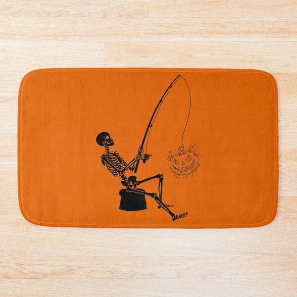 Item preview, Forever Fishing, Eternal Angler, Catching Jack-O-Lantern designed and sold by Douglas-Depot.
