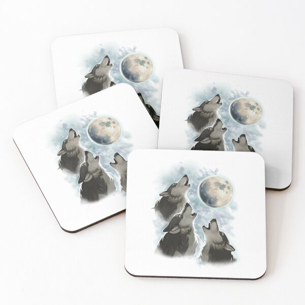 Item preview, Three Wolfie Moon designed and sold by selenaannah.