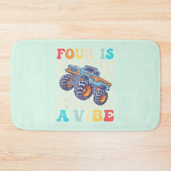 Item preview, Four Is A Vibe Monster Truck Birthday Boy By Merch, Limited Edition, Perfect Gift For You And Frien designed and sold by Shelby Hines.