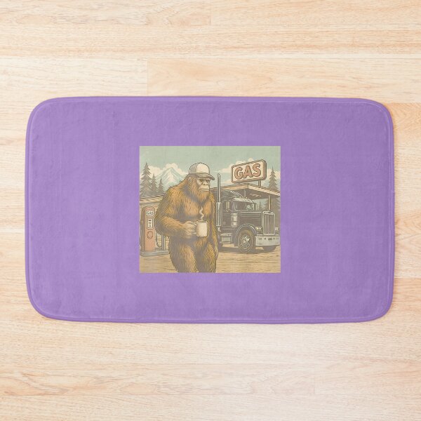 Item preview, Bigfoot Trucker Coffee Break By Merch, Limited Edition, Perfect Gift For You And Friends designed and sold by Shelby Hines.