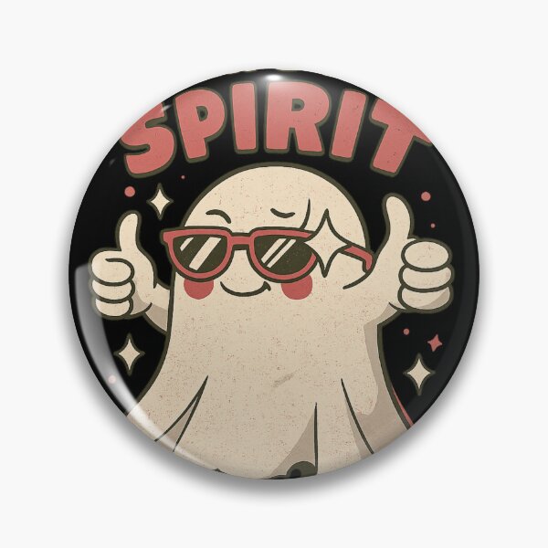 Item preview, That’s the Spirit | Funny Cute Ghost Pun Halloween designed and sold by haitrieuic96.