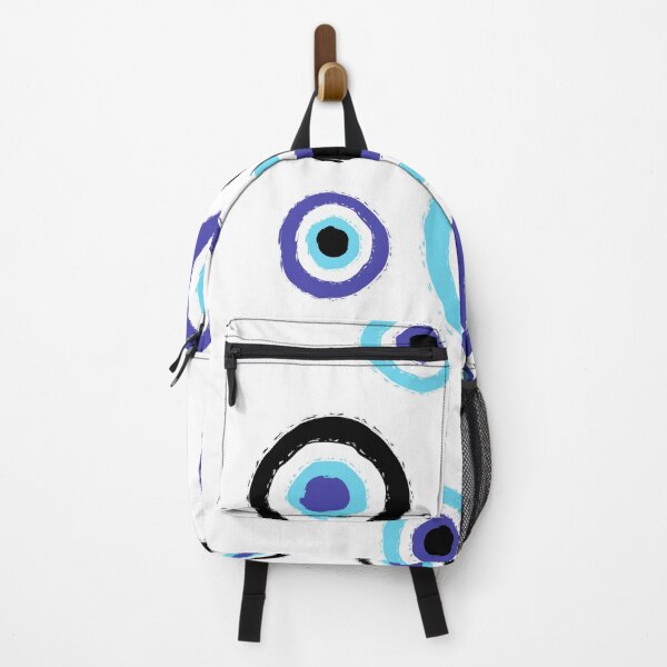 Item preview, Abstract Blue funky Evil Eyes designed and sold by MPillustration.