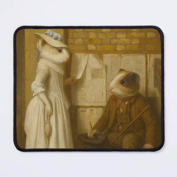 Item preview, A Girl Buying a Ballad – Guinea Pig Edition (After Henry Walton) designed and sold by gandolfwizard.