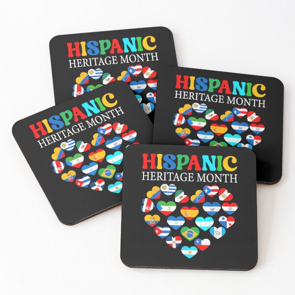 Item preview, Happy National Hispanic Heritage Month All Countries Heart 	2	 designed and sold by ijksqemis58.