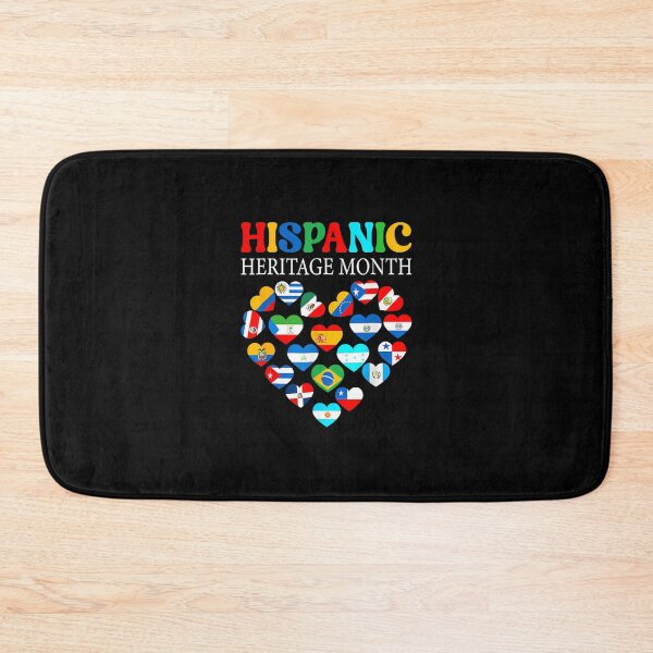 Item preview, Happy National Hispanic Heritage Month All Countries Heart 	2	 designed and sold by ijksqemis58.