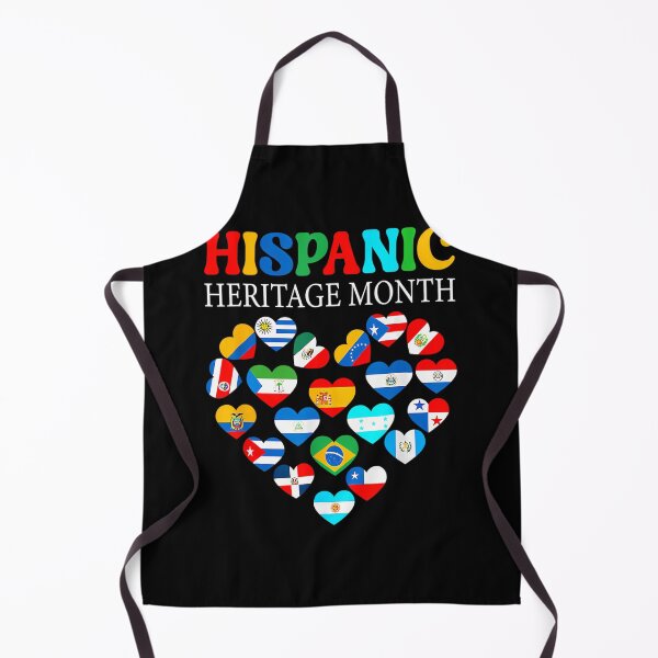 Item preview, Happy National Hispanic Heritage Month All Countries Heart 2 designed and sold by ijksqemis58.