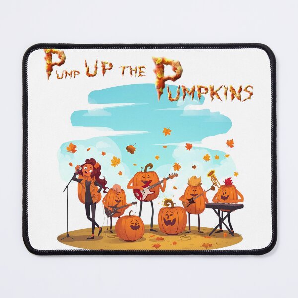 Item preview, Pump Up the Pumpkins – Funny Autumn Cartoon Band designed and sold by Tgrudzin Design.