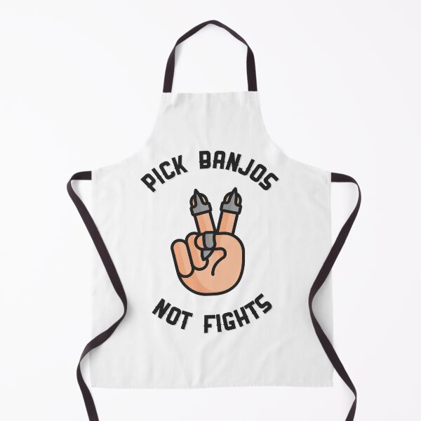 Item preview, Pick Banjos Not Fights Peace Sign With Finger-Picks 	 	 designed and sold by jrhtvonp60.