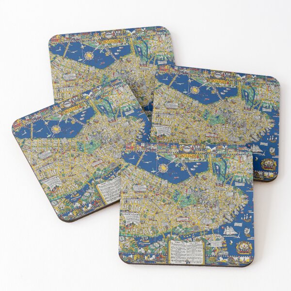 Item preview, old city a map of Boston designed and sold by tony4urban.